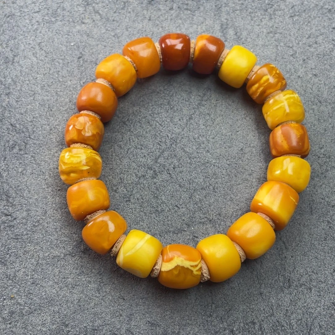 蜜蜡未镶嵌吊坠(不含链)