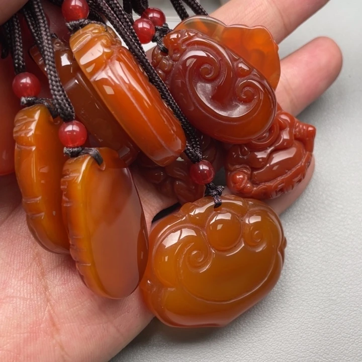 玛瑙/玉髓颈饰未镶嵌用****7