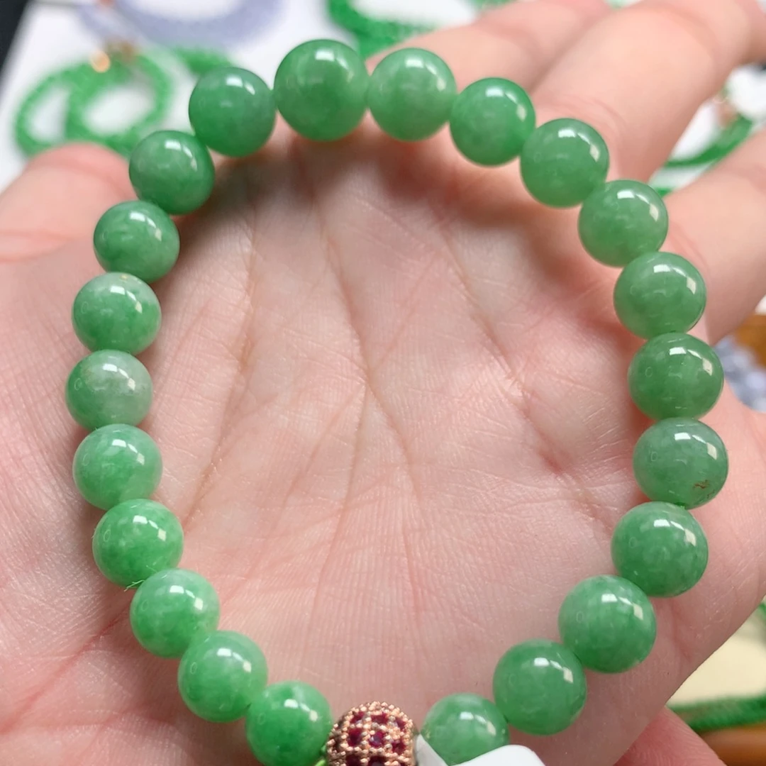 翡翠未镶嵌手链翡翠