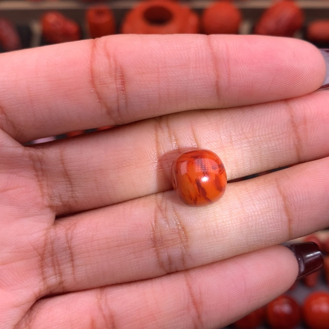 南红玛瑙未镶嵌虎皮纹老型11