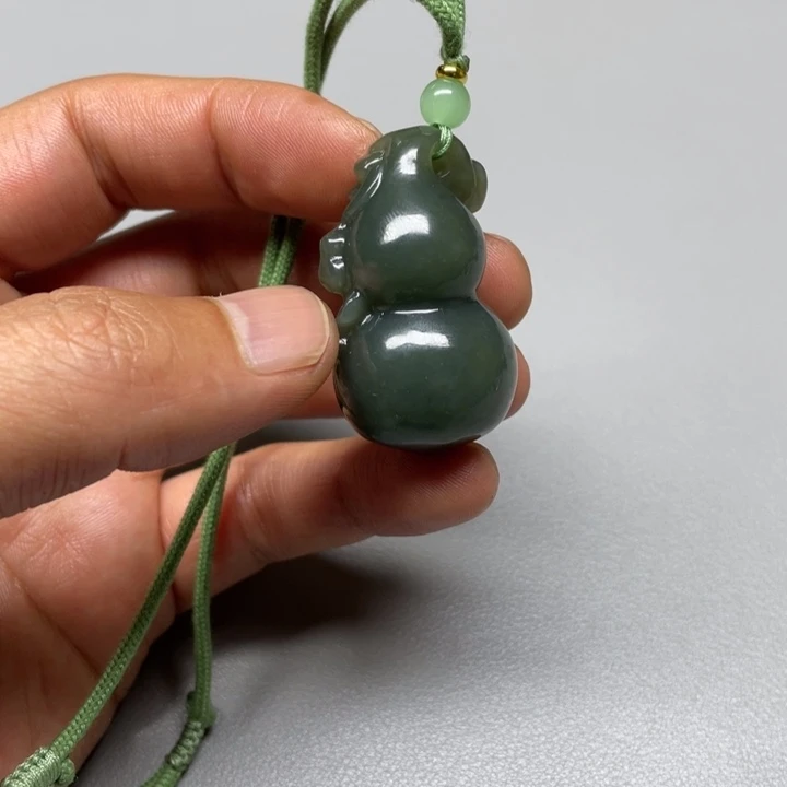 吊坠(不含链)未镶嵌和田玉宏*罗