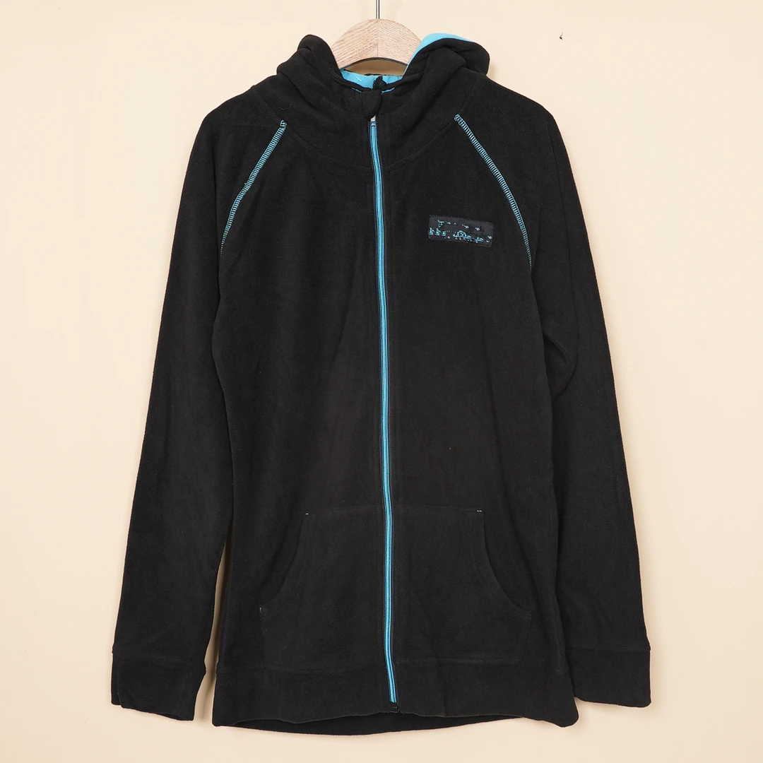 女款拉链运动外套长袖连帽加绒保暖宽松显瘦休闲日常穿搭J285