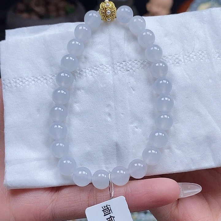 翡翠挂件未镶嵌珠链