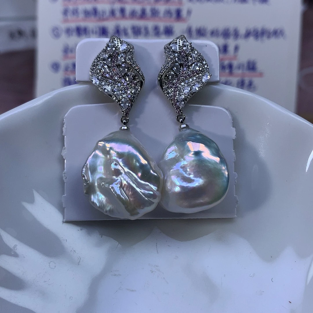 非金属合金特价耳饰4423