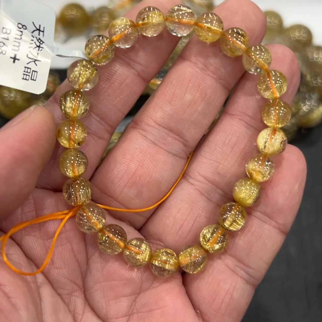 未镶嵌水晶手链b168钛晶