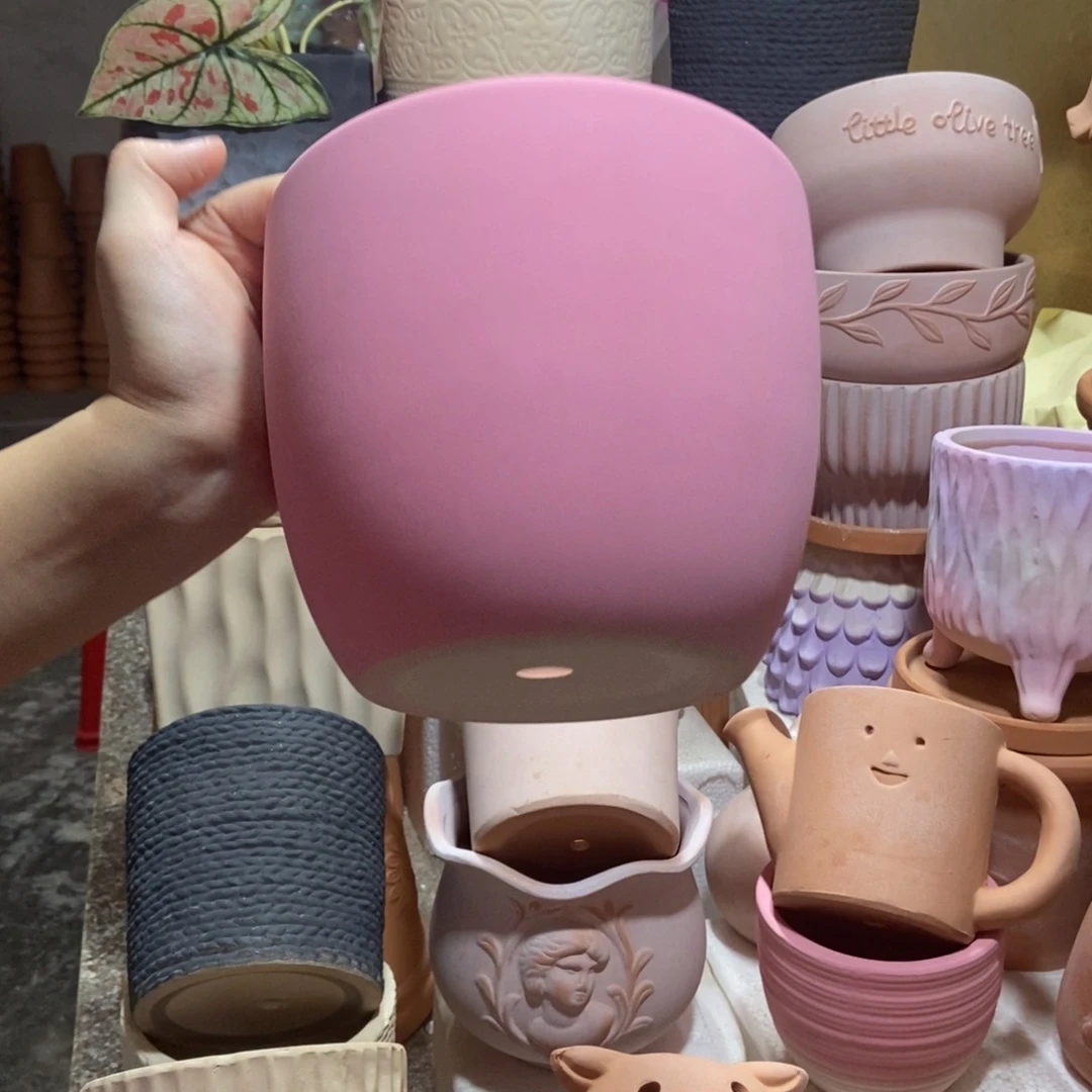 15×13全粉苹果盆 1个