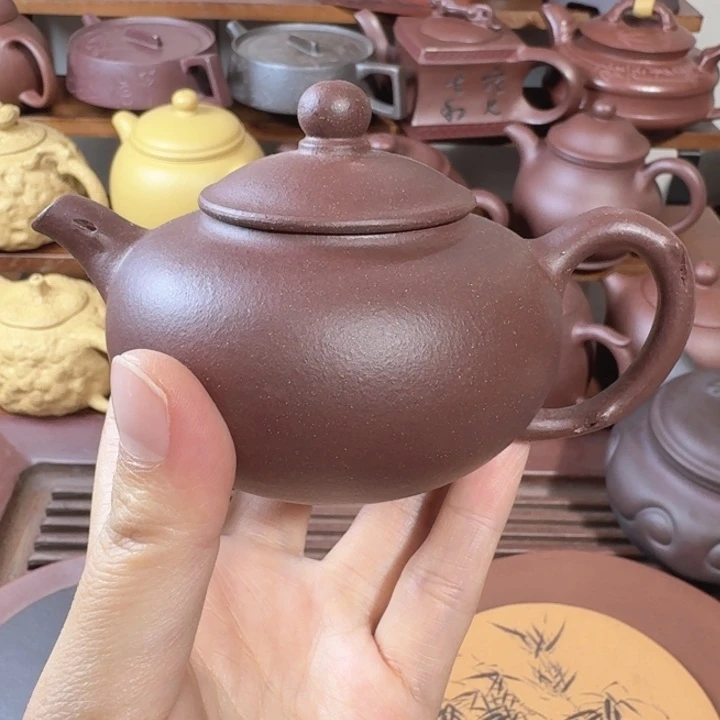 原矿紫泥小树桩微瑕150cc