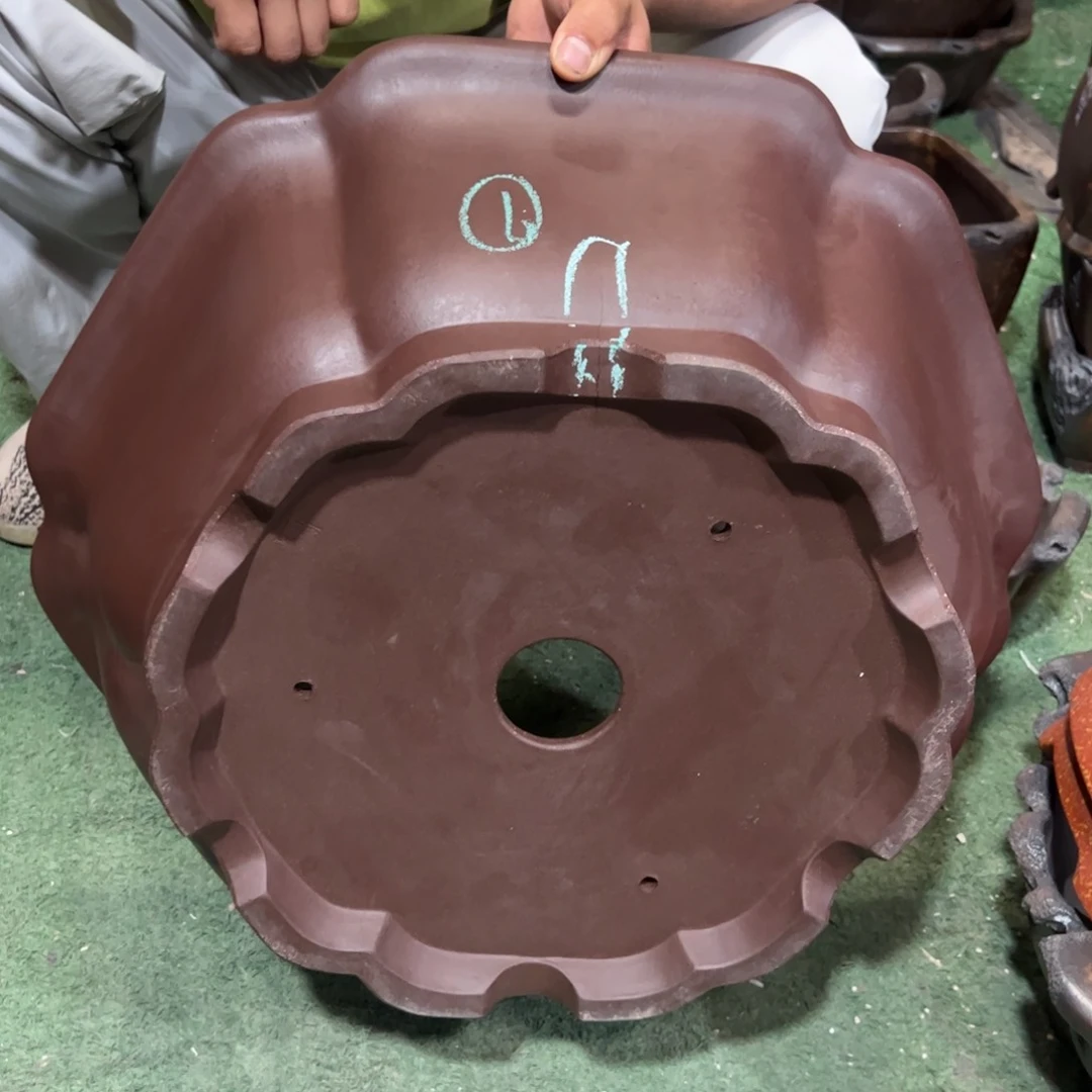 紫砂花盆光*紫砂花盆