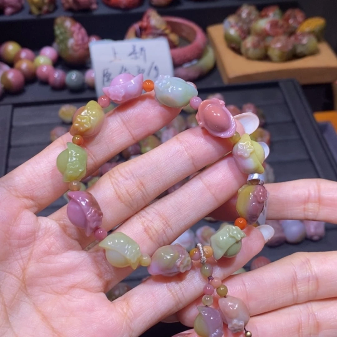 【闪购商品】未镶嵌手链玛瑙/玉髓媛*盐源玛瑙