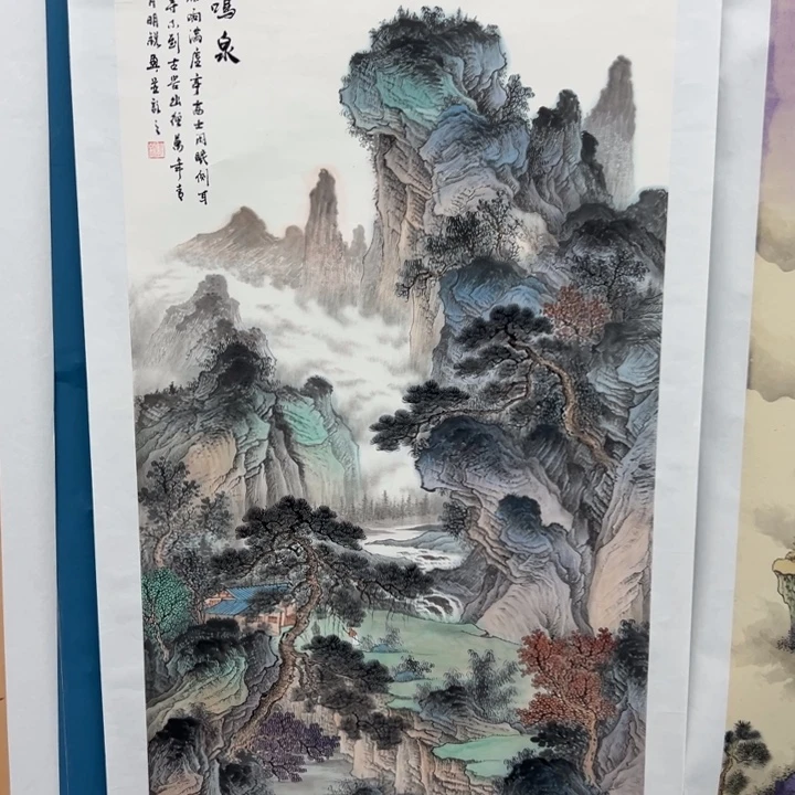 新***源国画宣纸纯手绘字画
