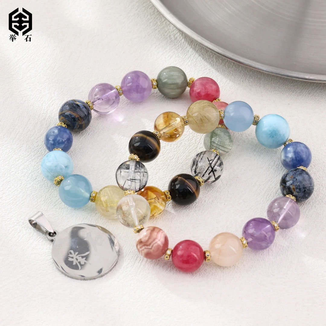 【举石精选】X03-H9-1029水晶手串（一件/多样性发/约12mm+）v