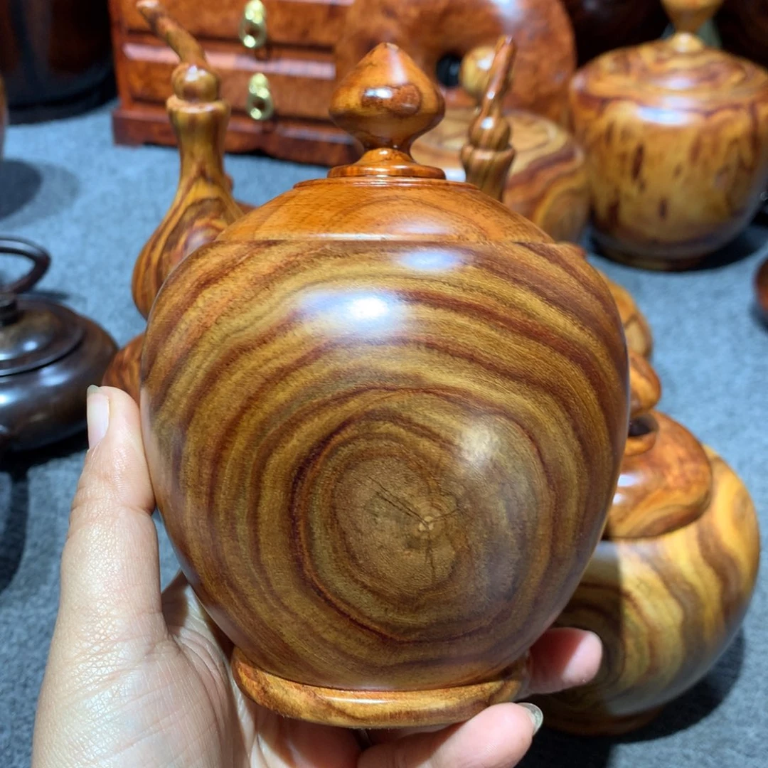 黄花梨/降香黄檀洒***?越黄罐