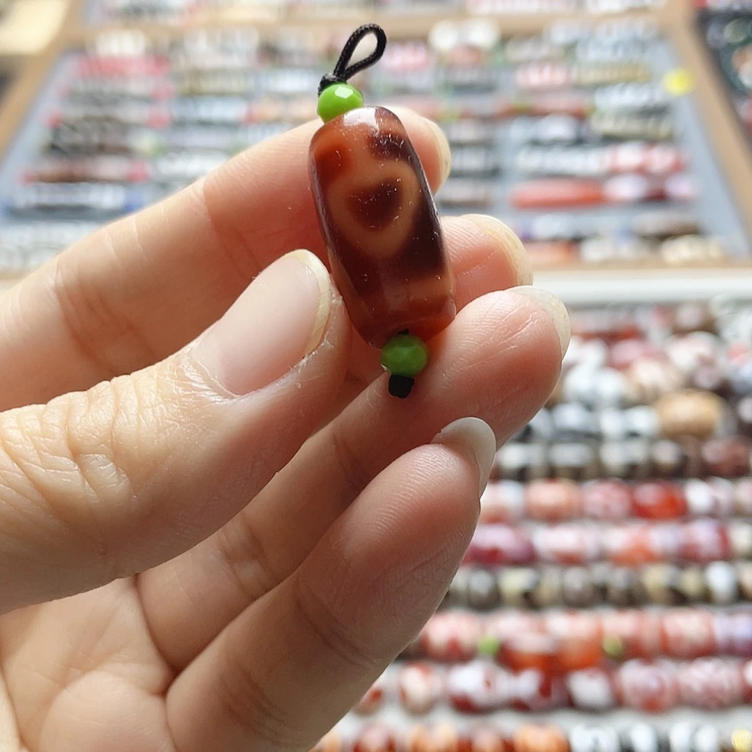 清***遇玛瑙/玉髓未镶嵌颈饰