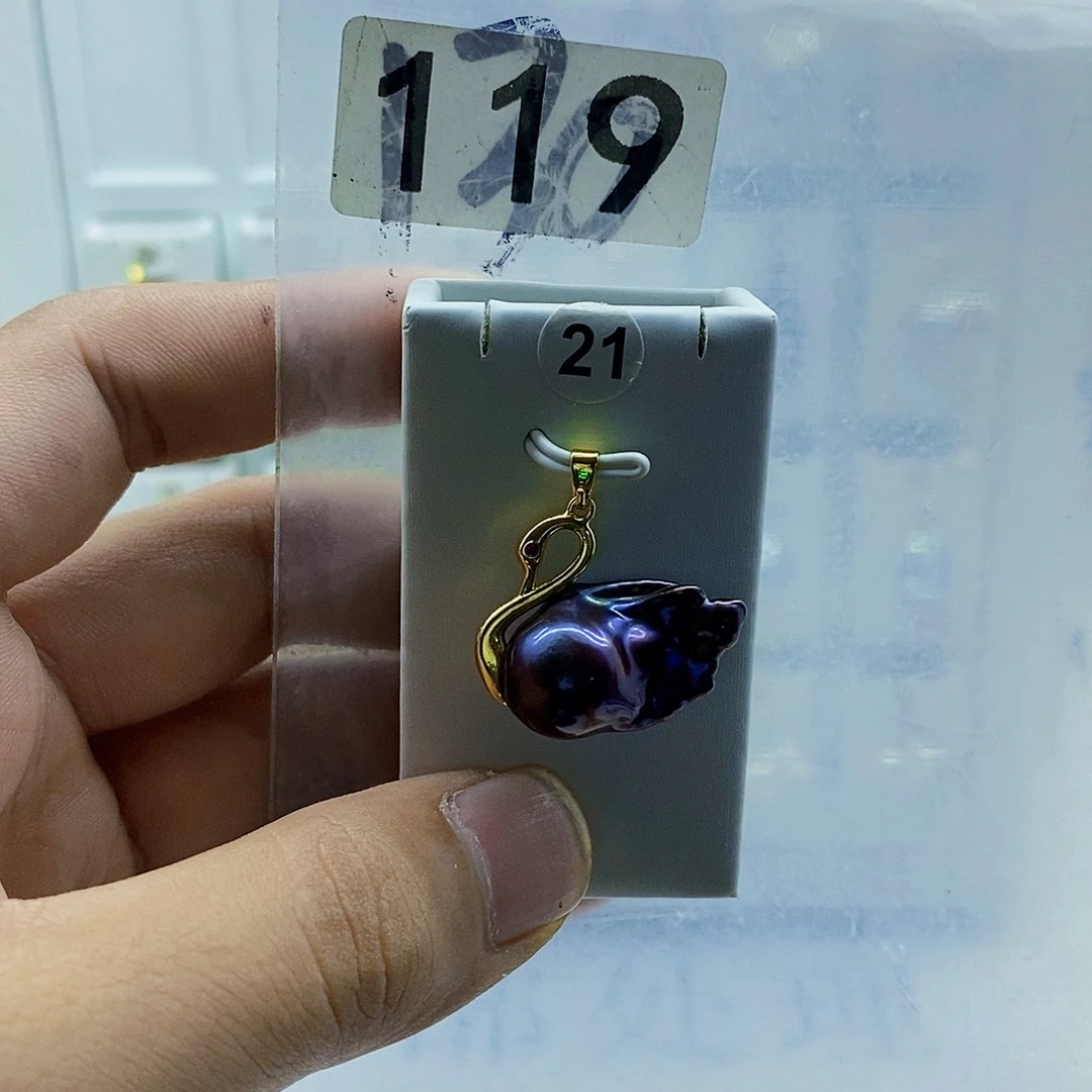 颈饰淡水珍珠合金