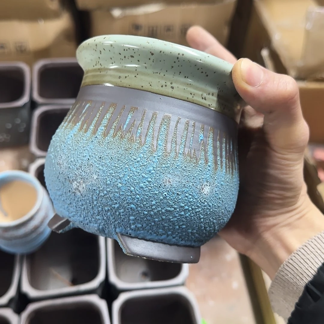 釉水没弄好脱釉·微瑕