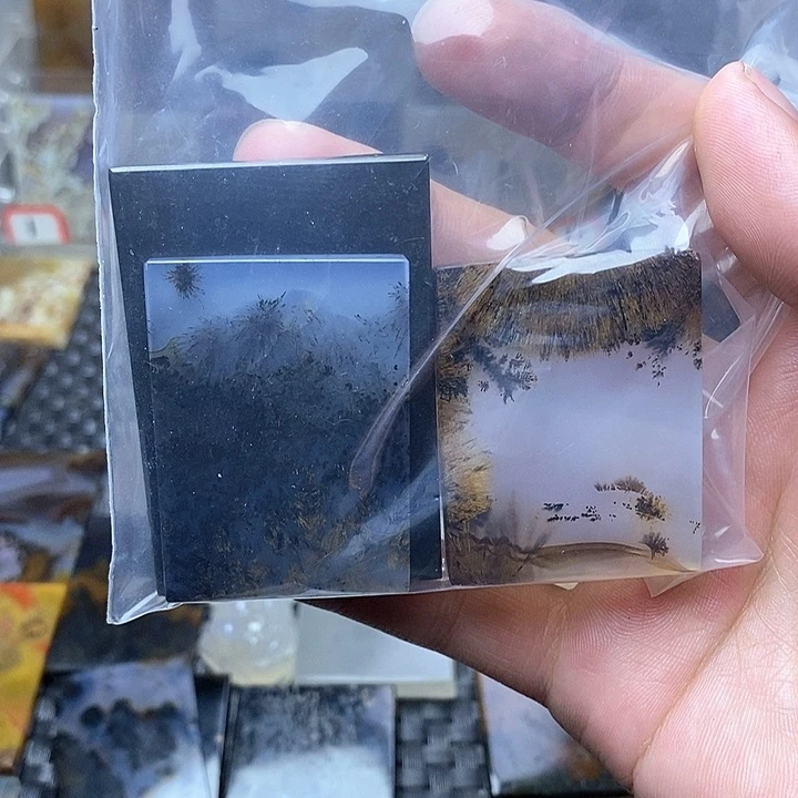 玛瑙/玉髓未镶嵌珠宝半成品烤*鱼