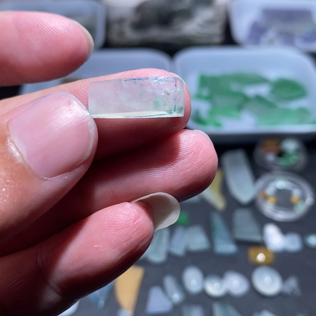 未镶嵌定制翡翠马鞍方块包工