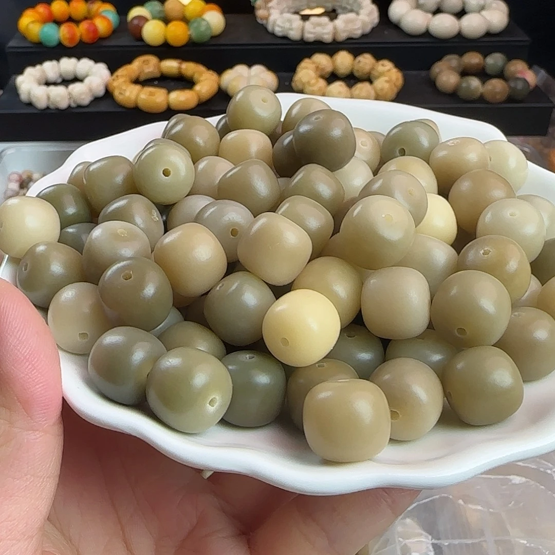 手串菩提根/象牙果卡14绿了芭蕉桶100颗