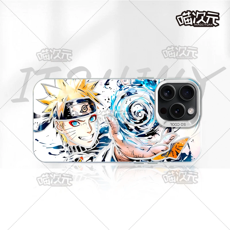 适用苹果华为vivo一加iPhone小米红米一加螺旋丸鸣人手机壳三星