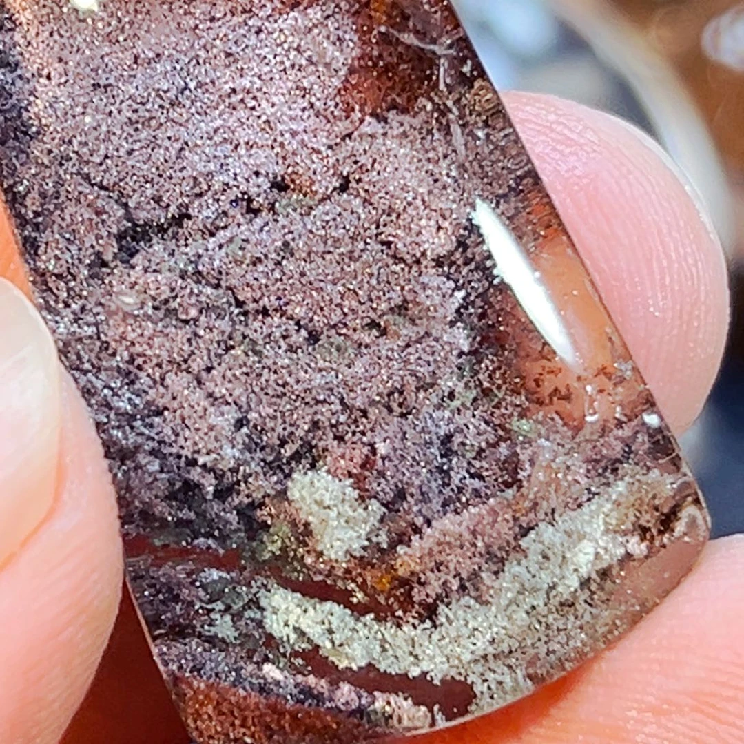 艳***红水晶颈饰未镶嵌水晶29