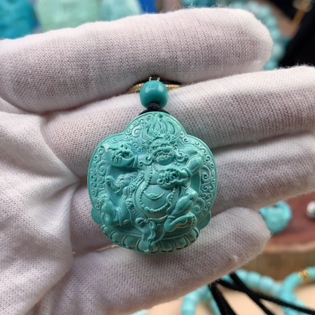 绿松石未镶嵌珠宝奇石28.6mm