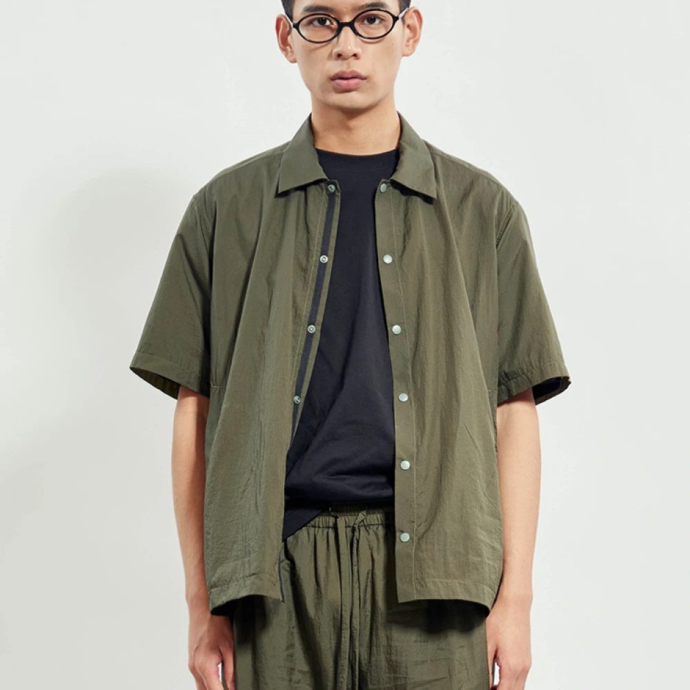 HUMODESIGN花门 武僧短袖套装 新款高质感工装