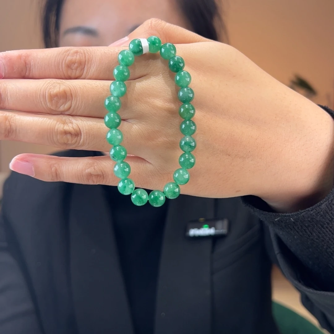 石英质玉手链未镶嵌8mm