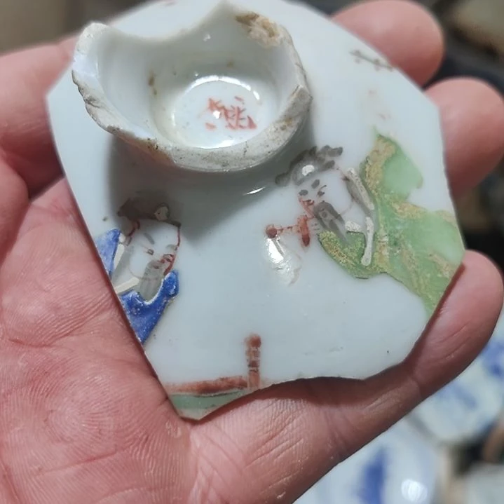 陶瓷手工茶杯摆件