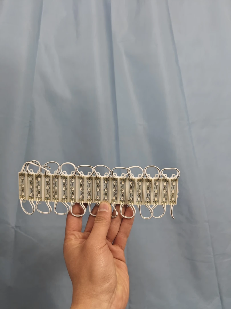 白蜈蚣灯3条60颗(点光源灯箱灯)