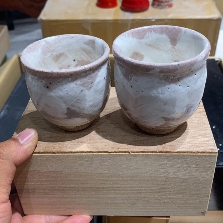 日本淘器对杯大漏