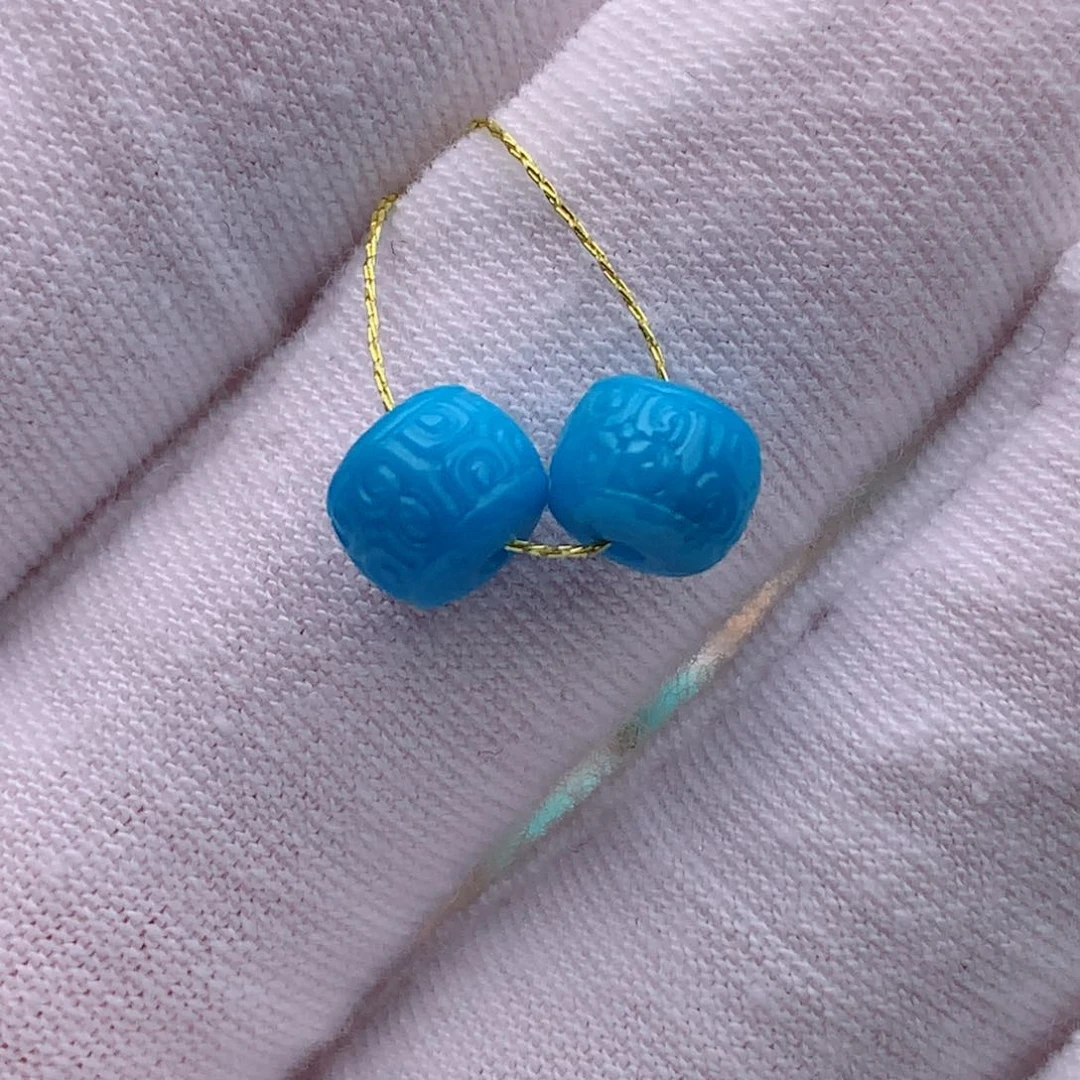 未镶嵌绿松石珠宝奇石