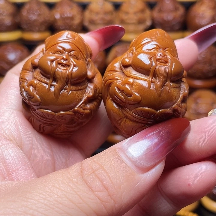 橄榄核把件橄榄雕刻