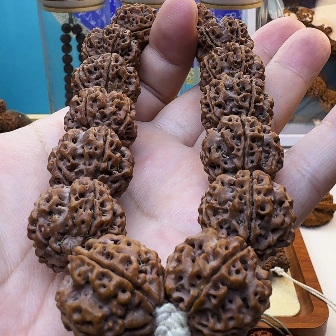 金刚菩提手串蜂窝双龙