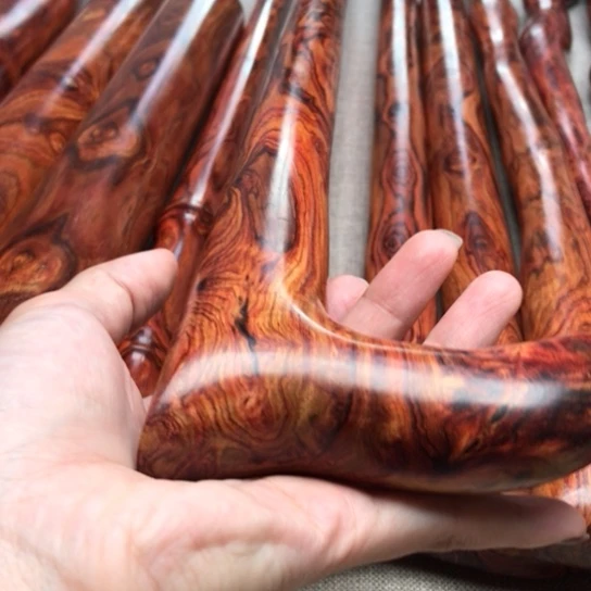 永***远海南黄花梨精品拐杖