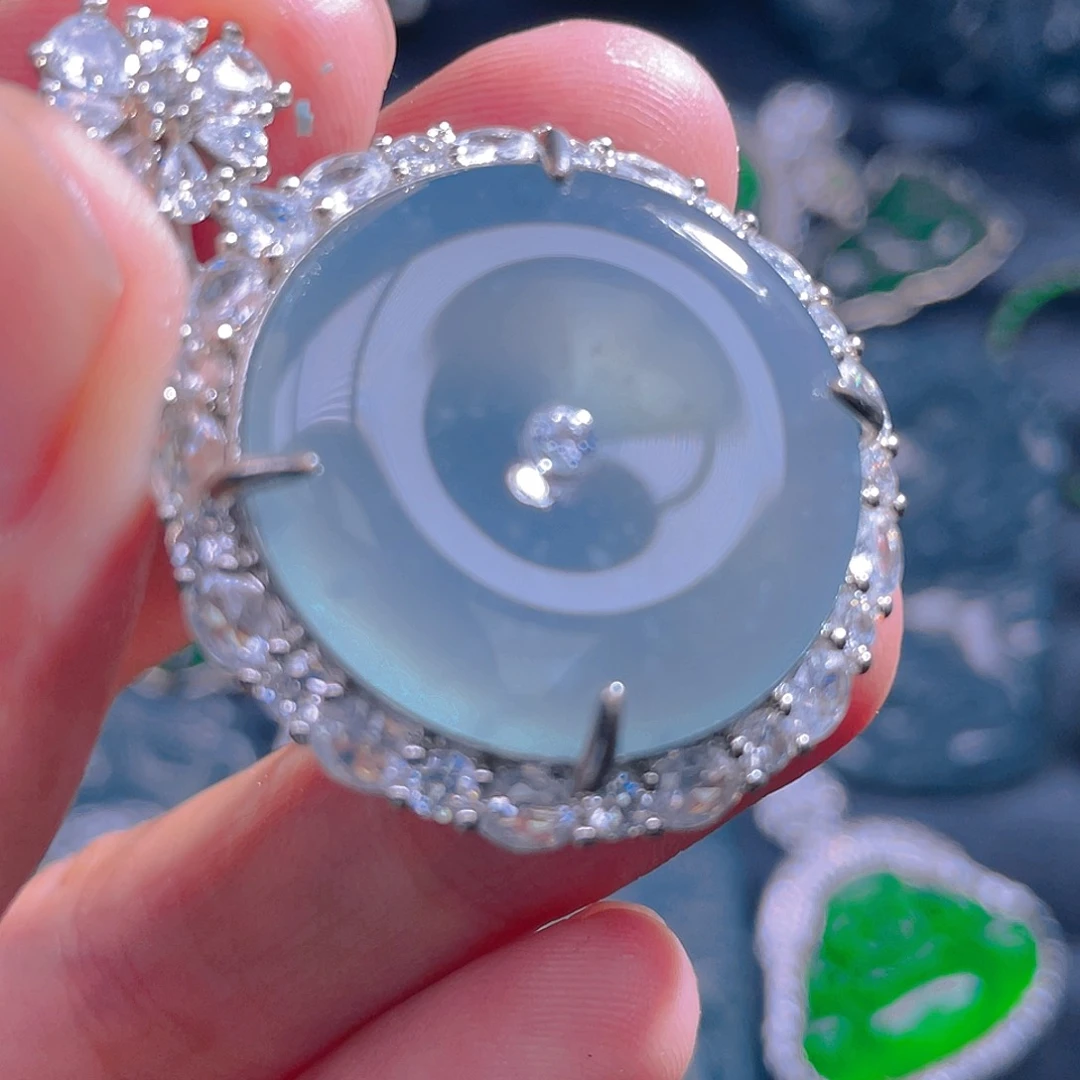 颈饰未镶嵌翡翠翡翠