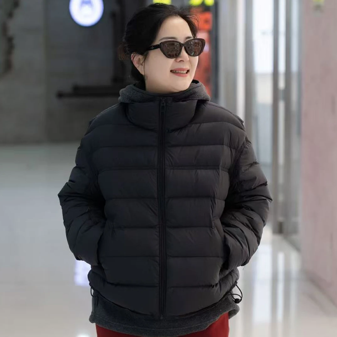 252808【燕子优选】菲玛秀百搭时尚减龄潮流羽绒服