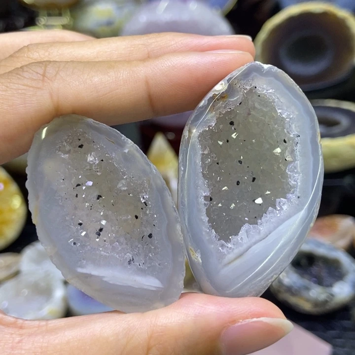 水晶珠宝半成品未镶嵌聚宝盆