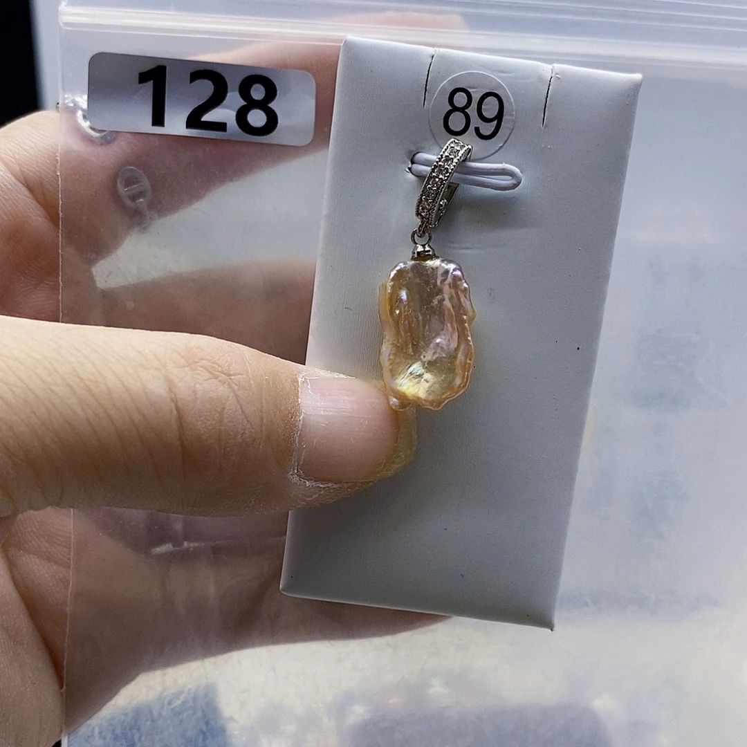 颈饰合金淡水珍珠