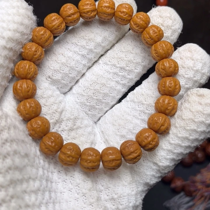 把件猴头核桃1.1八棱