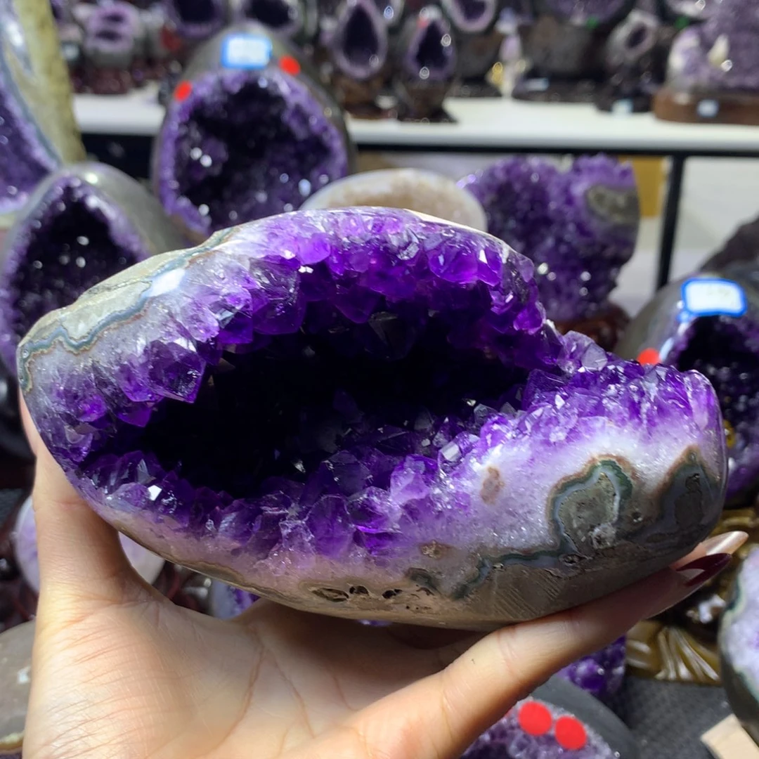 水晶摆件婷未镶嵌