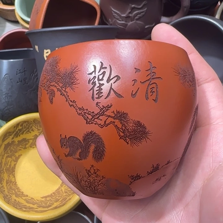 茶杯紫砂全手工制作工艺