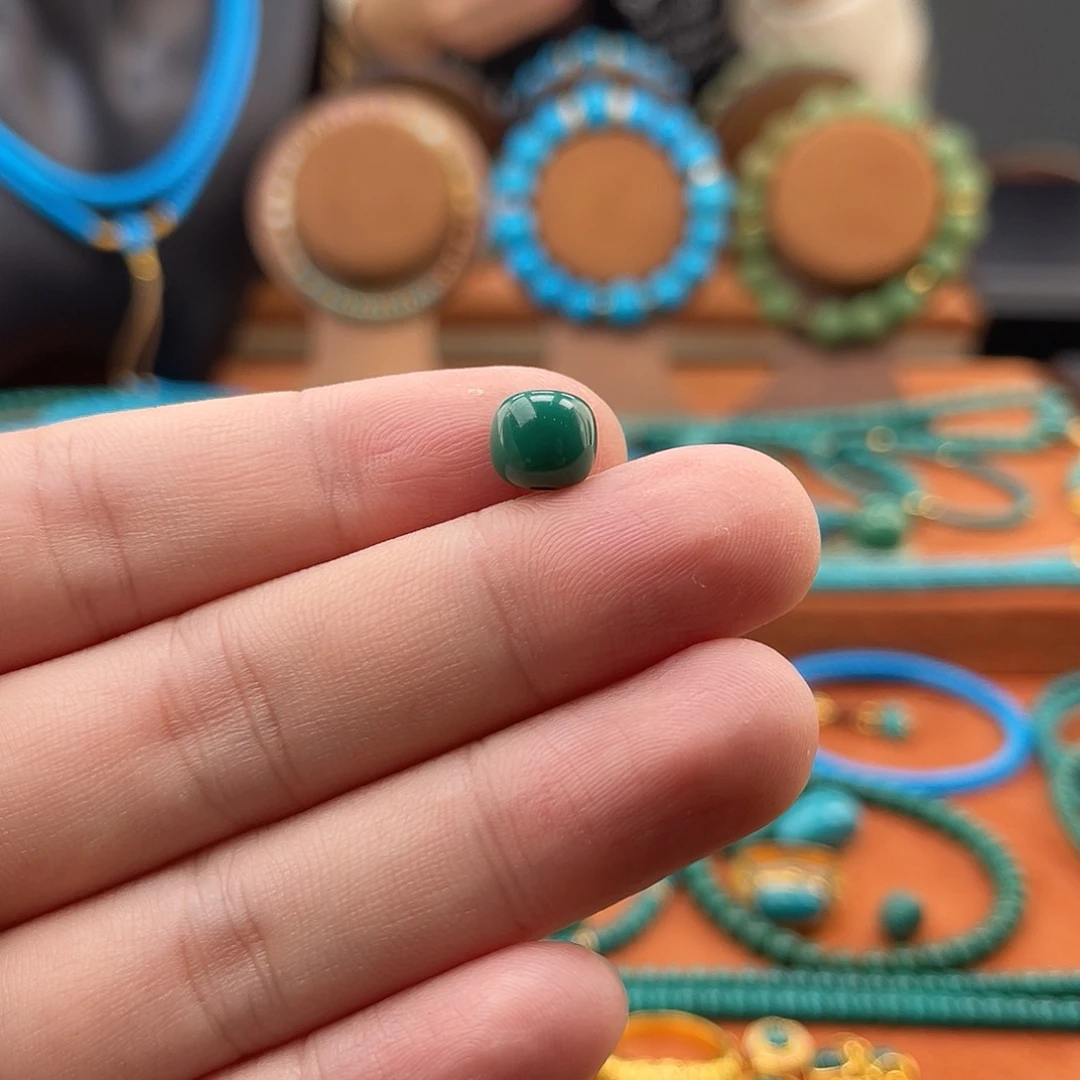 绿松石未镶嵌配饰