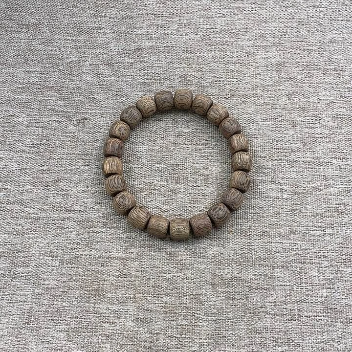 手串沉香小*海南虫漏香0.9鼓珠10克单圈多样性发1