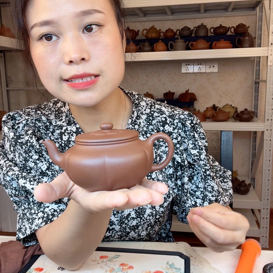 茶壶紫砂精工制作微暇