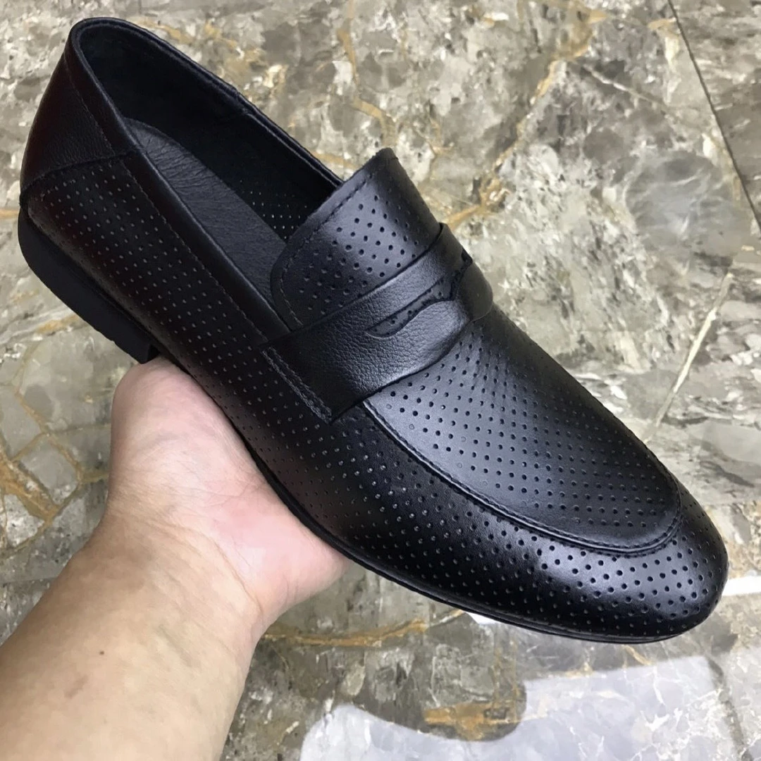 DMXUXM巴黎『设计风』新品好物~力荐！潮流商务正装一脚蹬休闲皮鞋男