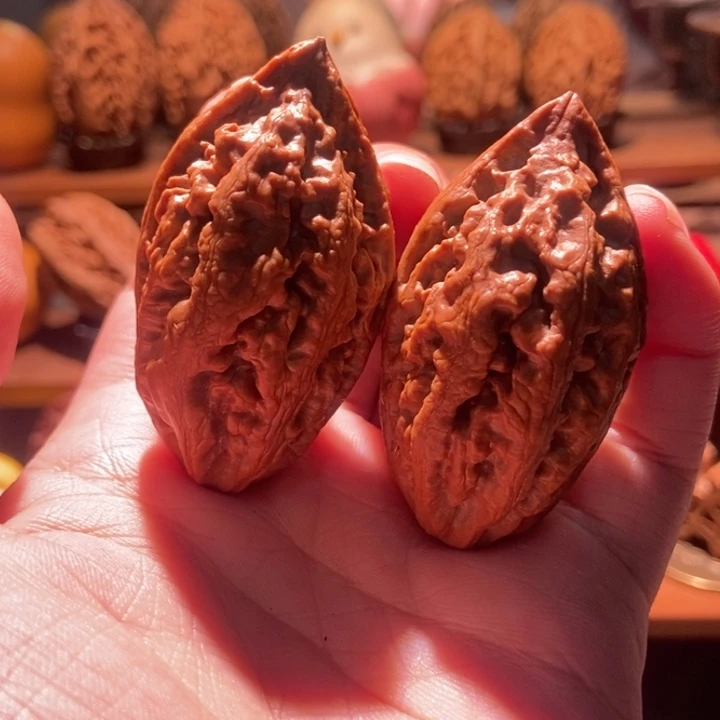 晚***秋文玩核桃吊坠楸玥核115