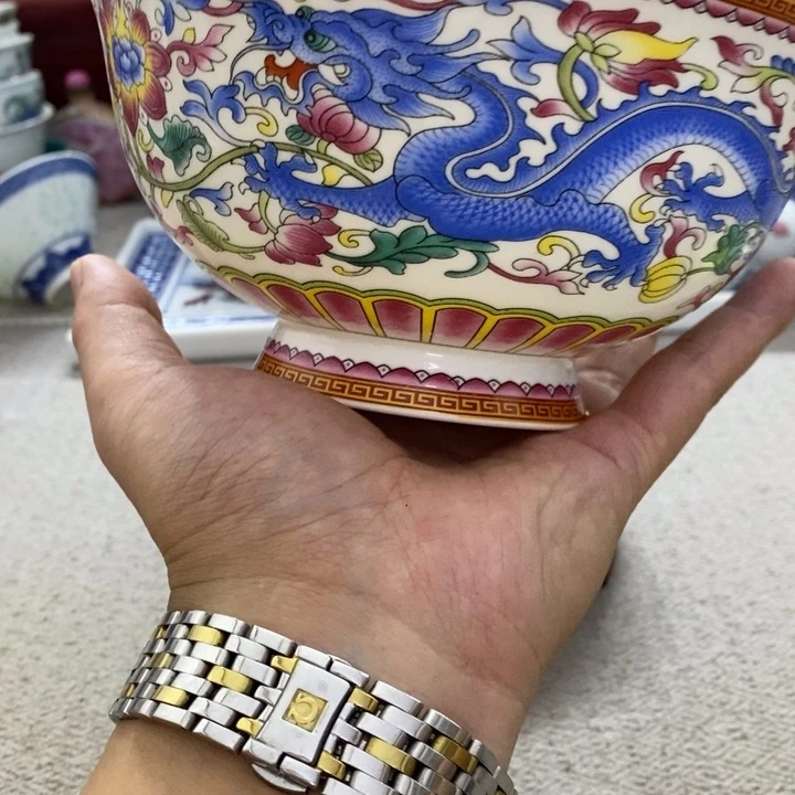 碗盘景德镇陶瓷厂生产的