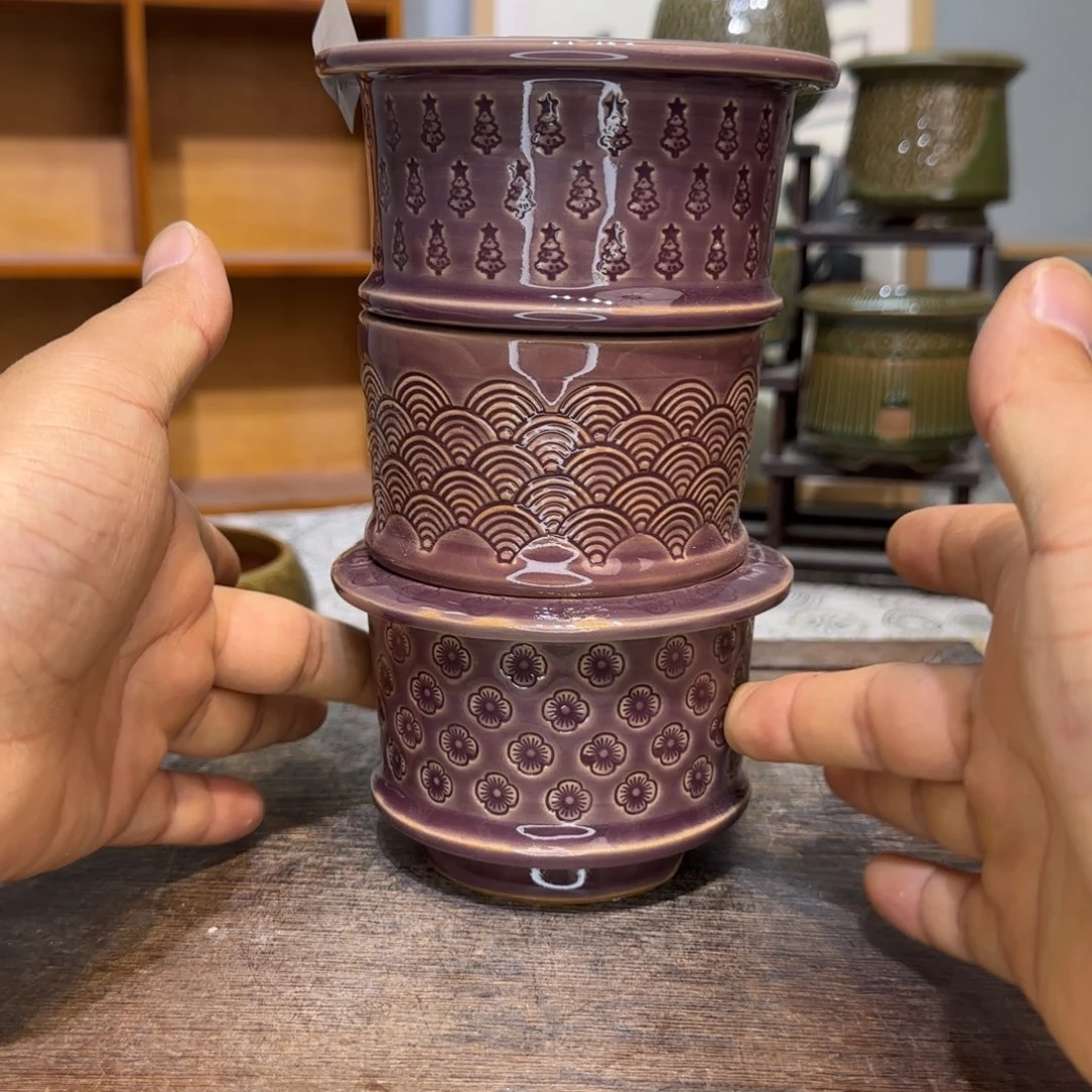 手工花盆 164内口口径8cm