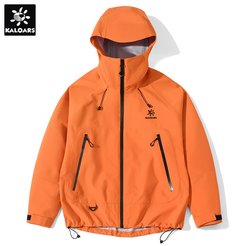 【铠家石头系列】GT冲锋衣情侣秋冬新款户外徒步防泼水夹克连帽上衣