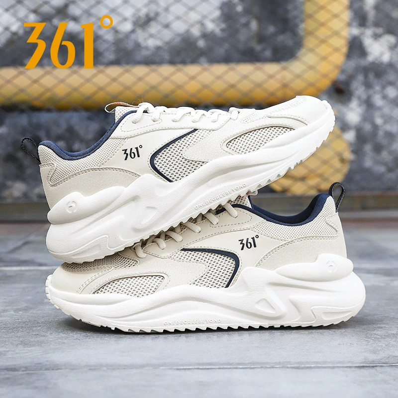 361度男鞋运动鞋2025夏季新款网面透气缓震运动鞋轻便百搭跑步鞋
